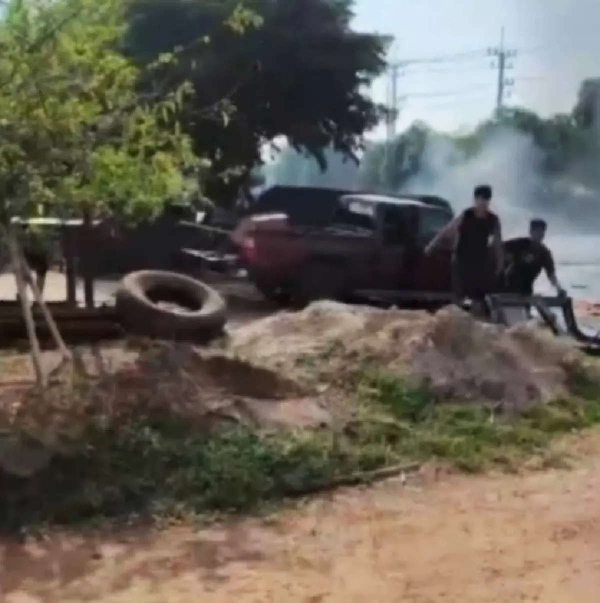 ด่วน! ถังน้ำมันระเบิด กลางหมู่บ้าน ขณะช่างเชื่อมถัง ที่สระแก้ว