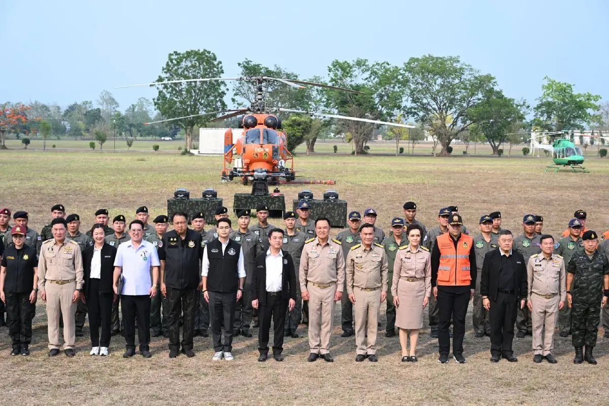 อนุทิน-สุชาติ ขึ้นเหนือ แก้ไฟป่า–PM2.5 หนุน พ.ร.บ.อากาศสะอาด แต่ต้องดูรายละเอียด