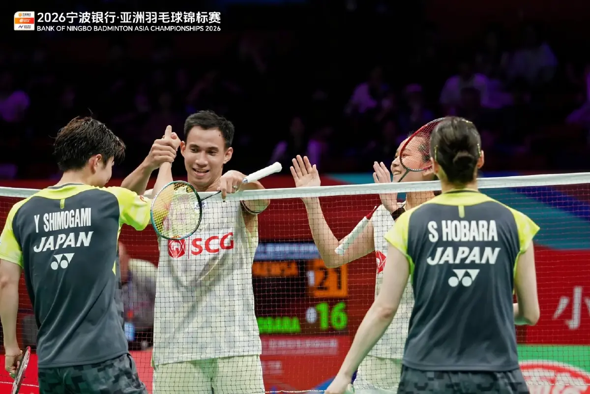 ผลแบดมินตันสด บาส-เฟม ตบยับคู่ญี่ปุ่น ลิ่ว 8 ทีม ผงาดท้าชนเจ้าภาพ