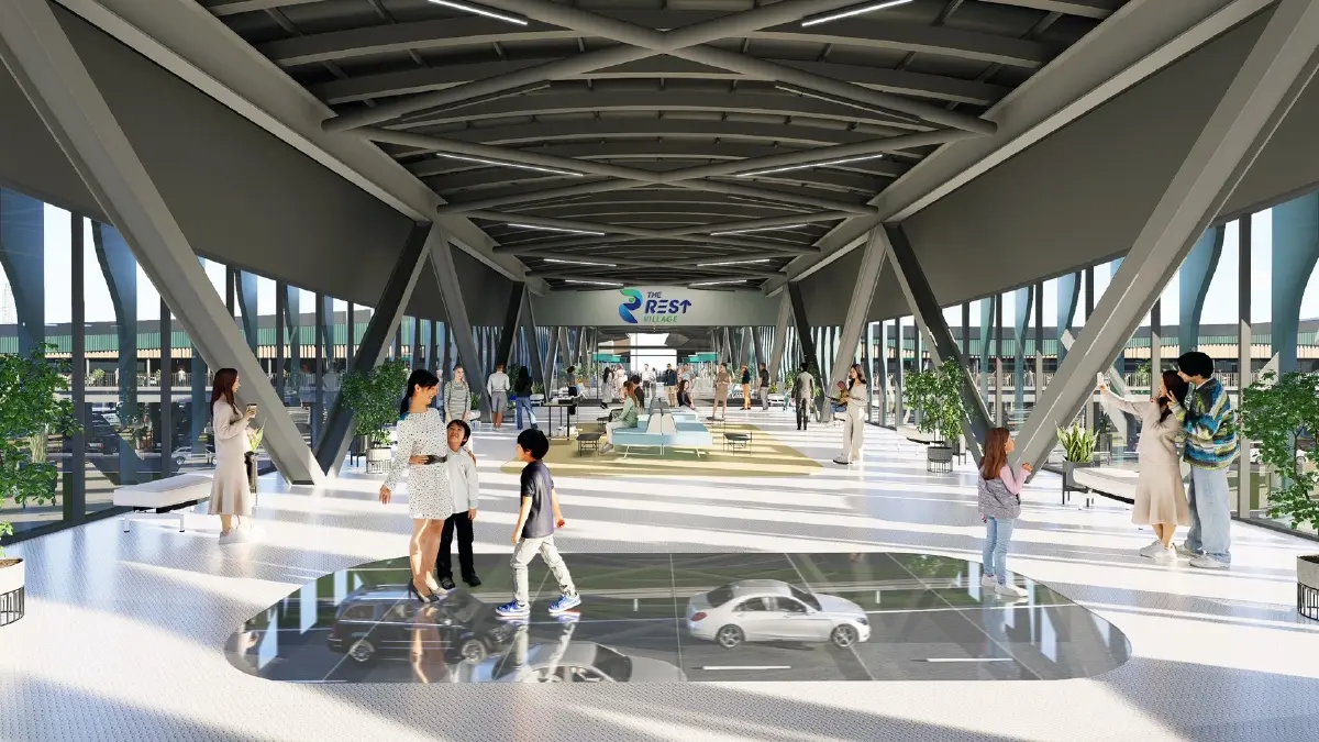 CP-OR ลุย The Rest Village ศรีราชา Community Mall แห่งเดียวบนมอเตอร์เวย์ M7