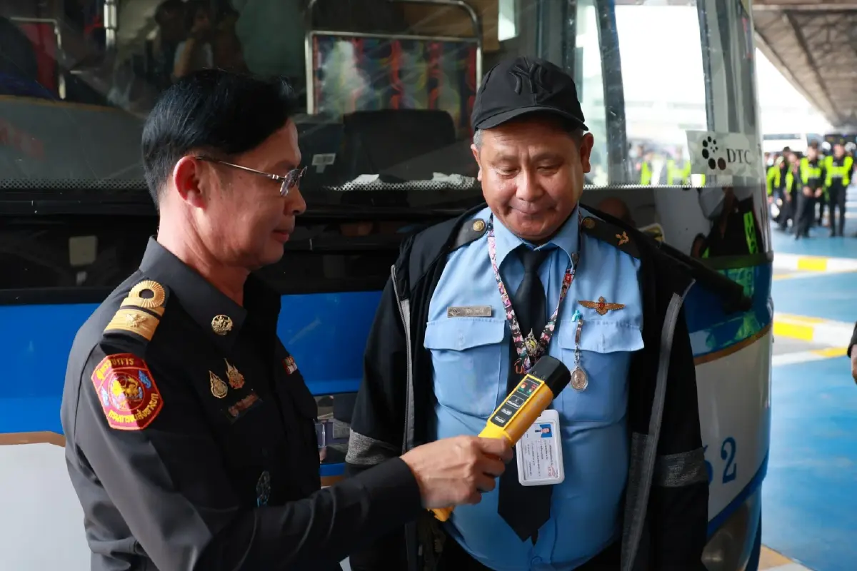 ขนส่งฯ เข้มความปลอดภัยสงกรานต์ 69 เปิดสายด่วน 1584 รับเรื่องร้องเรียนรถสาธารณะ