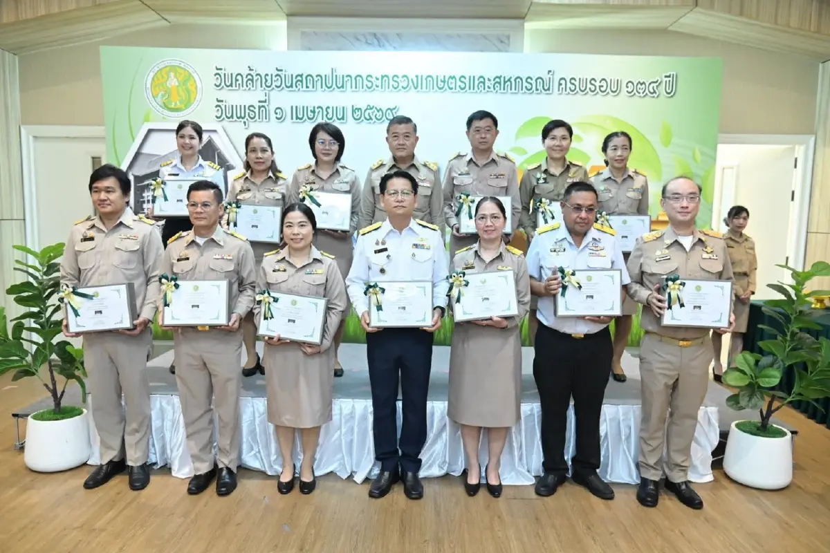 134 ปี กระทรวงเกษตรฯ ชู ‘ตลาดนำ นวัตกรรมเสริม’ ยกระดับรายได้เกษตรกร