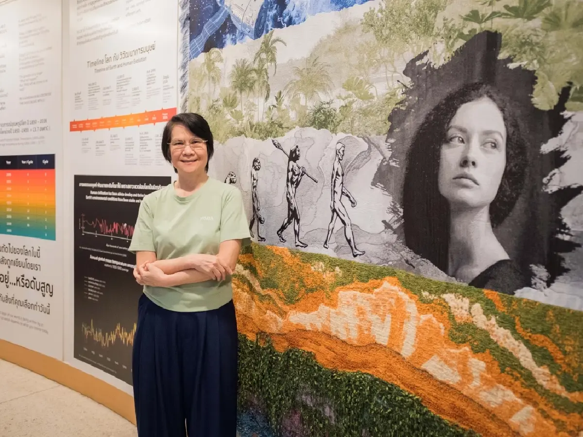 ผลึกอารยธรรมมนุษย์ นิทรรศการศิลปะเชิงปรัชญาโดย PASAYA