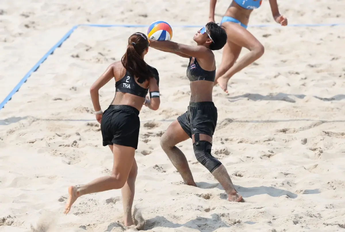 ผลวอลเลย์บอลสด อัน-ซันย่า พ่ายญี่ปุ่น 0-2 เซต Asian Beach Games 2026