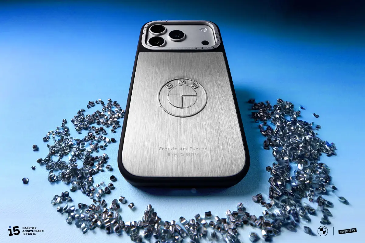 CASETiFY ร่วมมือ BMW เปิดตัว เคสโทรศัพท์ ชิ้นส่วนรถยนต์