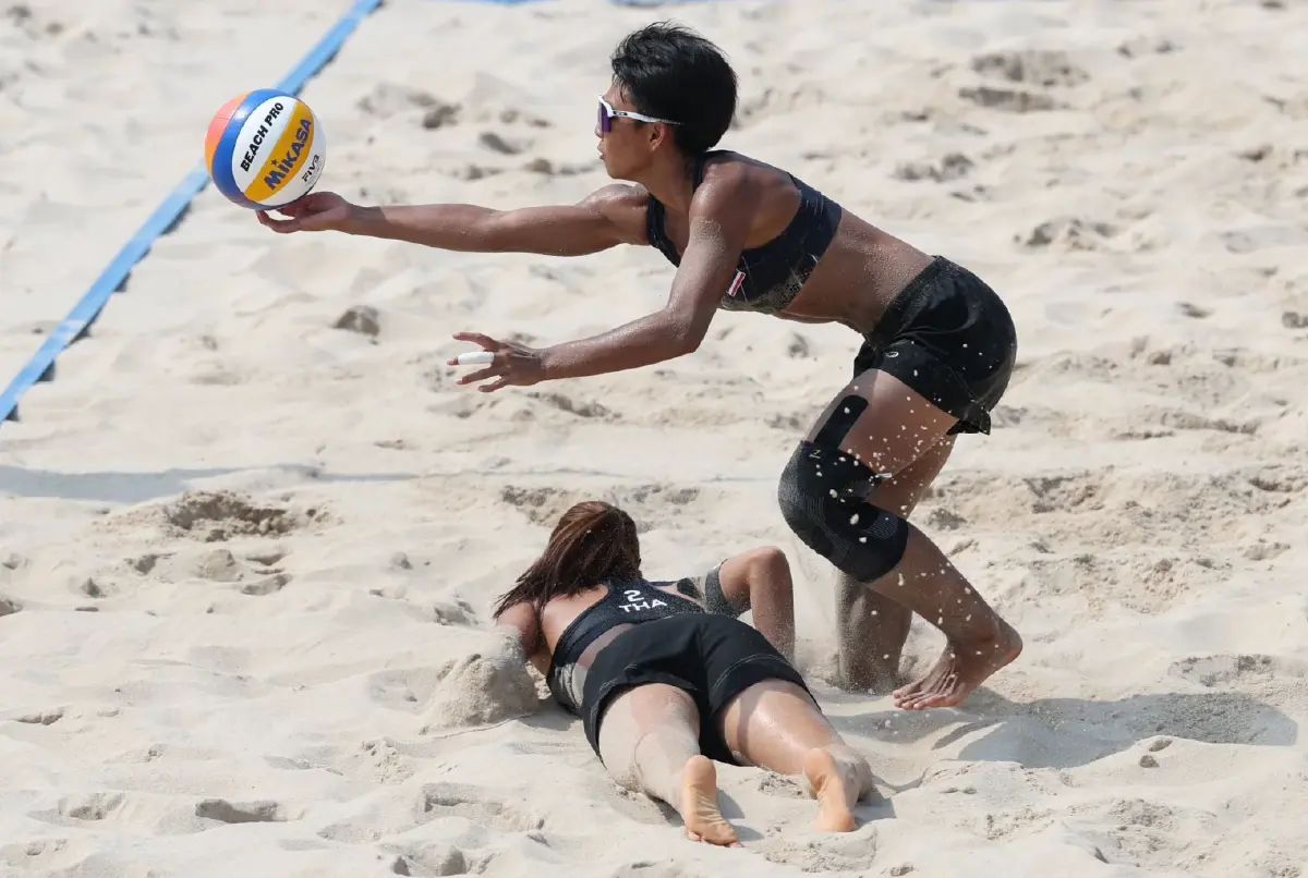 ผลวอลเลย์บอลสด อัน-ซันย่า พ่ายญี่ปุ่น 0-2 เซต Asian Beach Games 2026