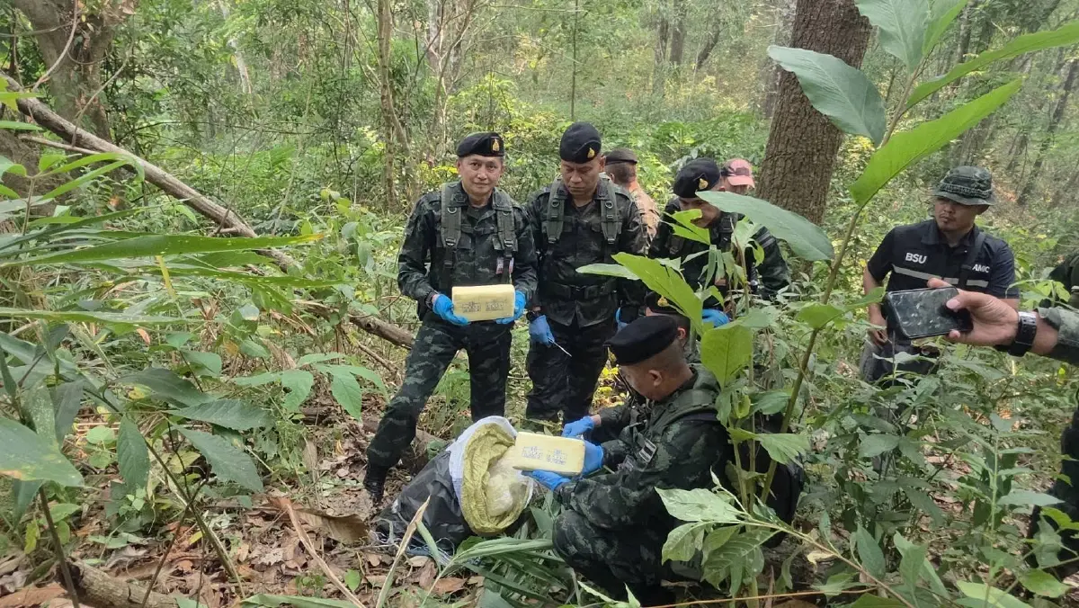 กองกำลังผาเมือง ปะทะเดือดเชียงราย! ยึดยาบ้า 1.7 ล้านเม็ด-ไอซ์ 20 กก.