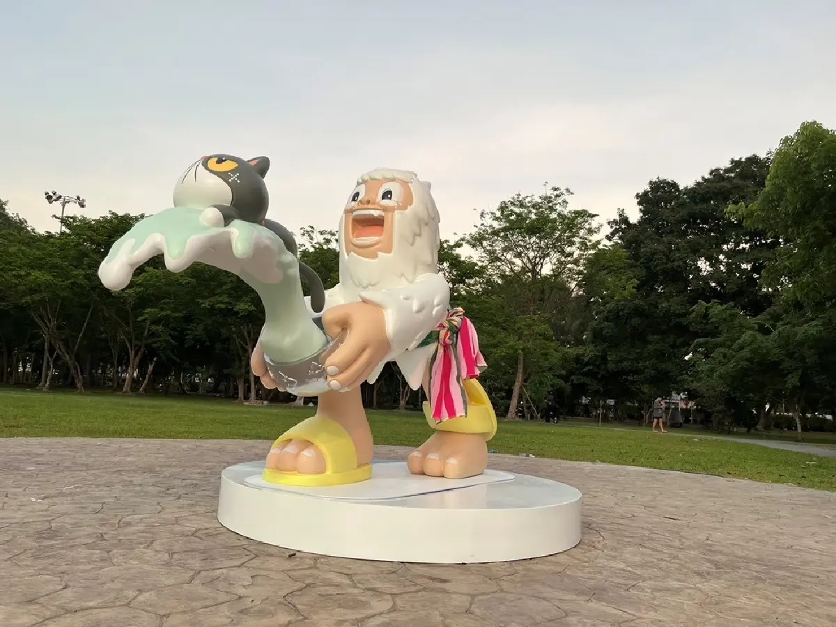 Crybaby นำทีมก๊วนอาร์ตทอยไทยแปลงร่างรับประเพณีไทย สงกรานต์ 2569