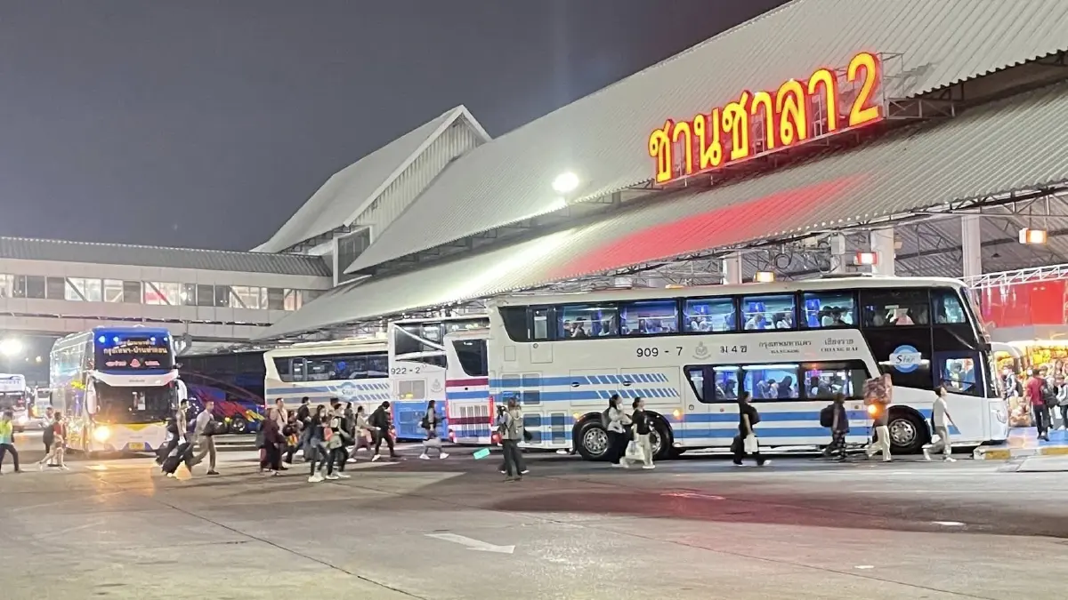 สงกรานต์ 69 บขส. เผยยอดเดินทาง 7 วัน ทะลุ 8.5 แสนคน ใช้รถกว่า 4.7 หมื่นเที่ยว