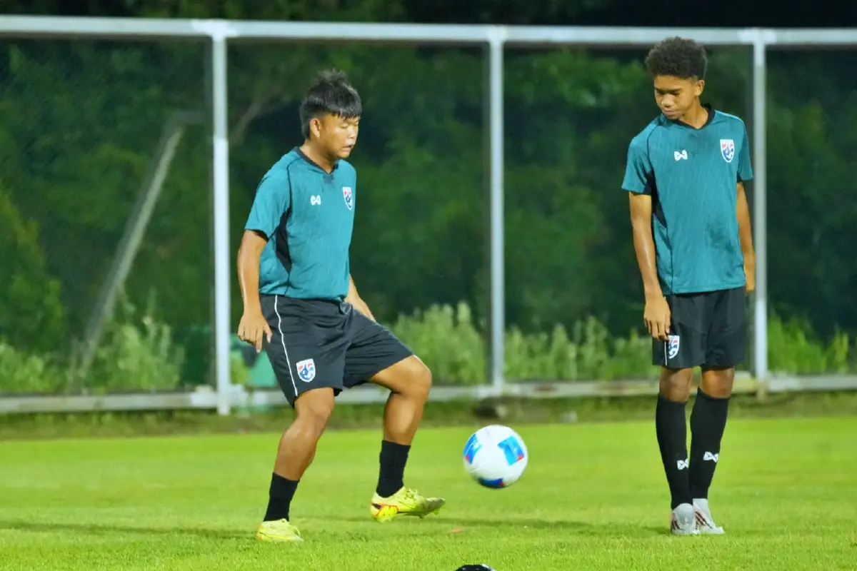 LIVE ถ่ายทอดสดฟุตบอลชาย U17 ไทย พบ เมียนมา ดูบอลสด ชิงแชมป์อาเซียน 2026