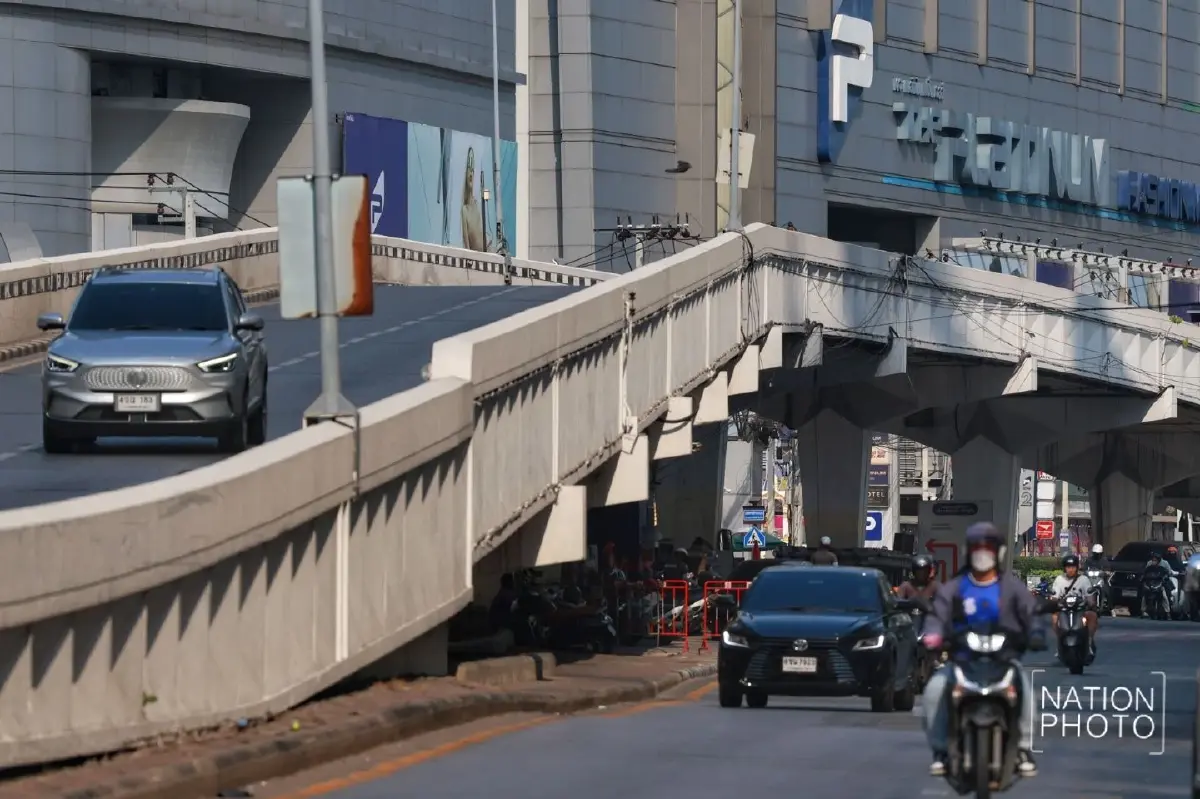 กระทบคนกรุงเทพ ปิดสะพานข้ามแยกประตูน้ำ 24 ชั่วโมง เตรียมใจรถติด