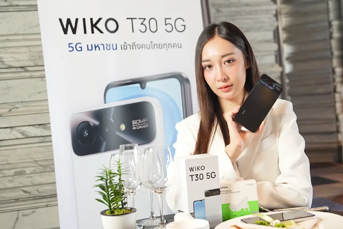 สี่พันมีทอน! รู้จัก WIKO T30 5G มือถือ 5G มหาชน ที่ทุกคนเข้าถึงได้
