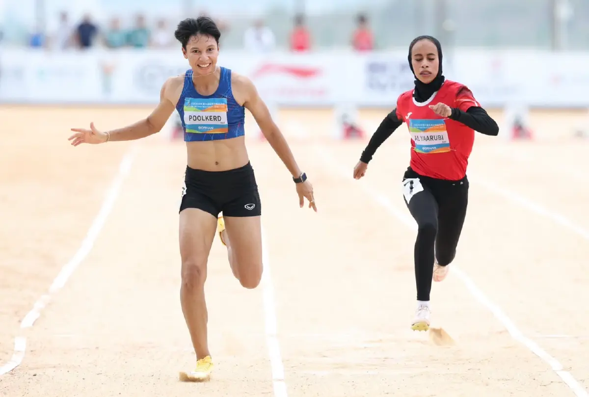 ดูกรีฑาสด บิว ภูริพล วิ่ง 60 เมตร รอบชิงชนะเลิศ เอเชียนบีช เกมส์ 2026