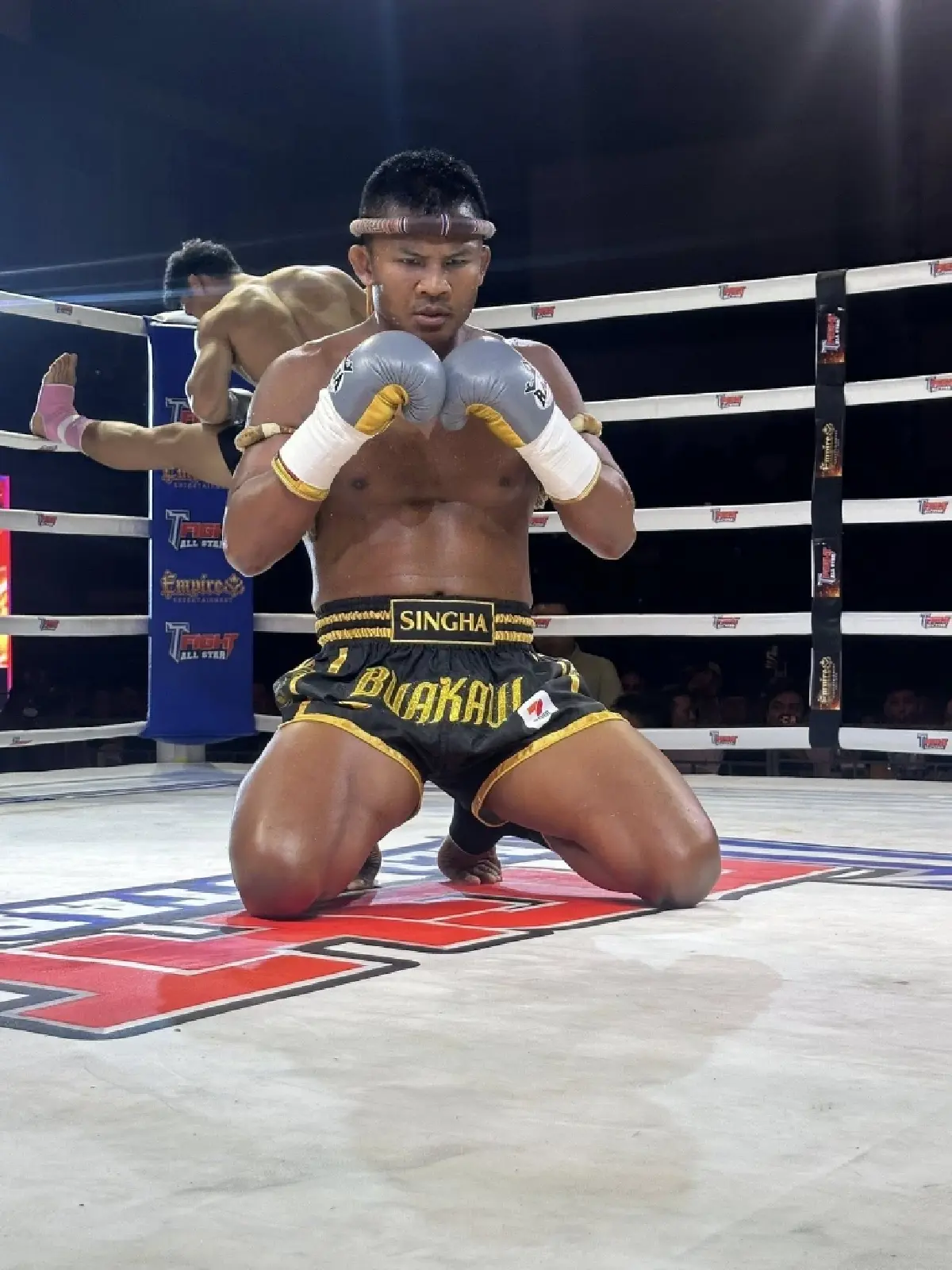 ผลมวยสด บัวขาว ชนะเอกฉันท์ 3 ยก ดับซ่า เมิ่ง เกาเฟิง T Fight All Stars