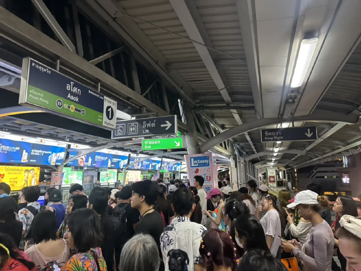 คนทะลักล้าน สงกรานต์ 69 รถไฟฟ้าแตก สยาม สีลม ไอคอนสยาม แชมป์คนแน่น