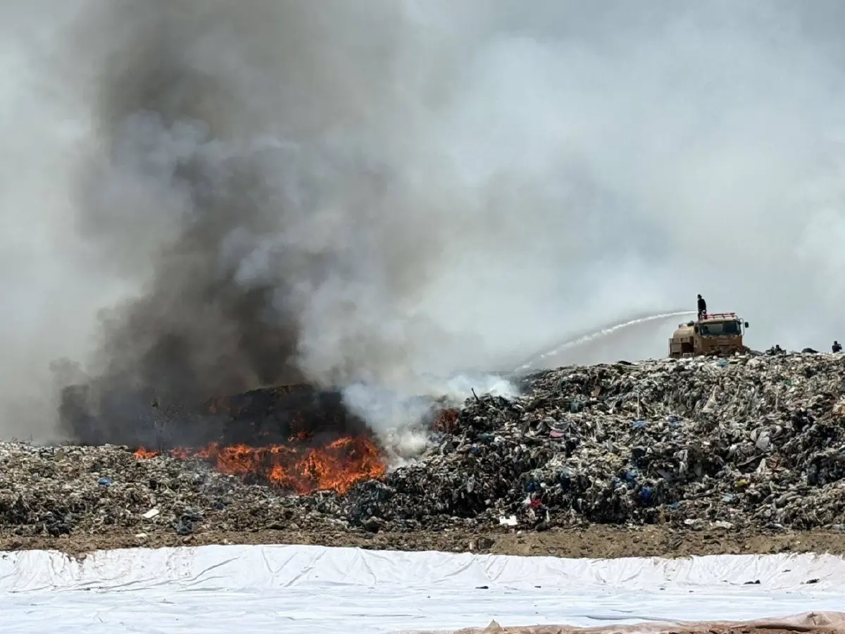 เช็ก 7 จุดเสี่ยงควันพิษพุ่งสูงอันตราย เหตุไฟไหม้บ่อขยะเกาะแต้ว