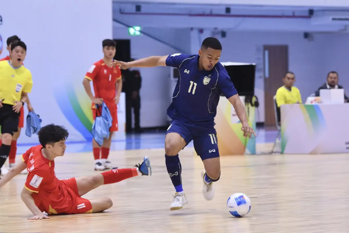 ฟุตซอลไทย ชนะ เวียดนาม 4-2 คว้าแชมป์กลุ่มเอ ลิ่วรอบรองฯ ชิงแชมป์อาเซียน 2026