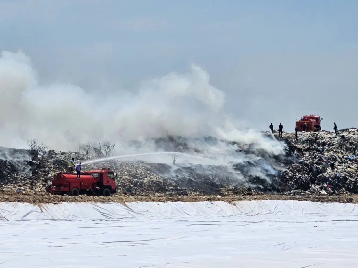 เช็ก 7 จุดเสี่ยงควันพิษพุ่งสูงอันตราย เหตุไฟไหม้บ่อขยะเกาะแต้ว