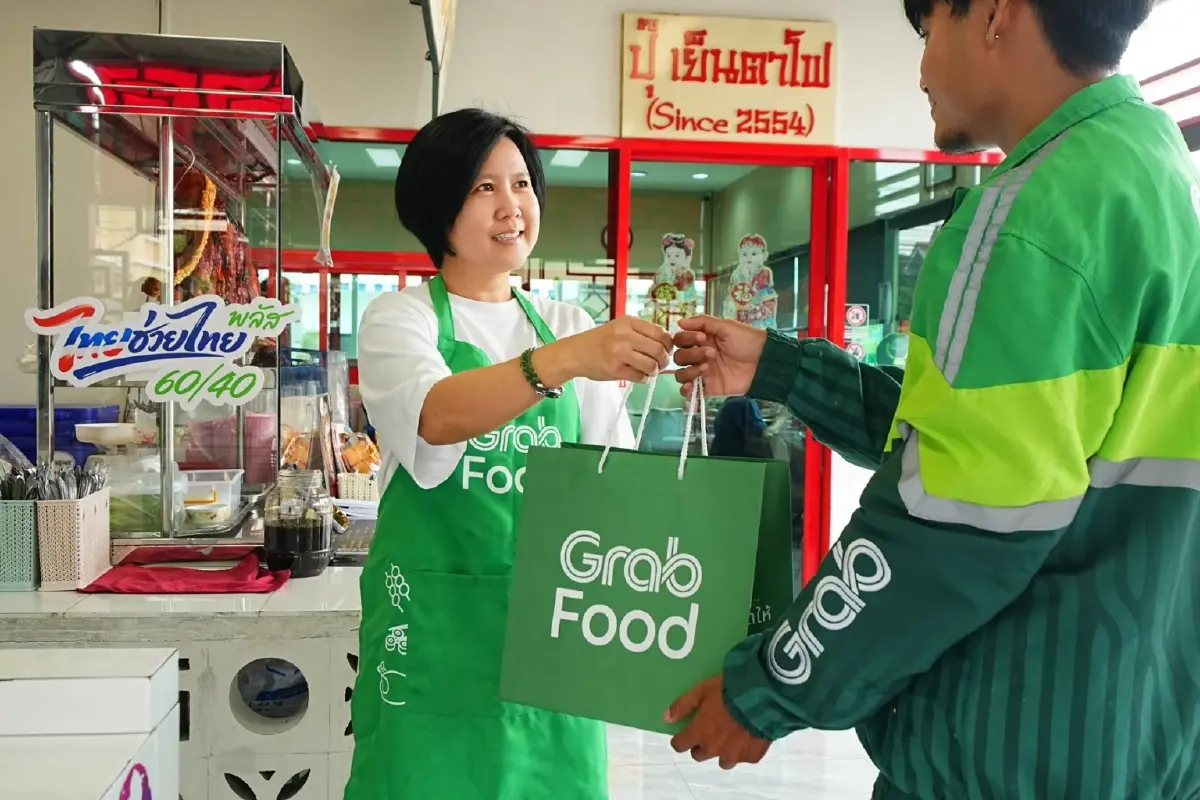 'แกร็บ' หั่น GP เหลือ 9% หนุนโครงการ 'ไทยช่วยไทยพลัส 60/40' 