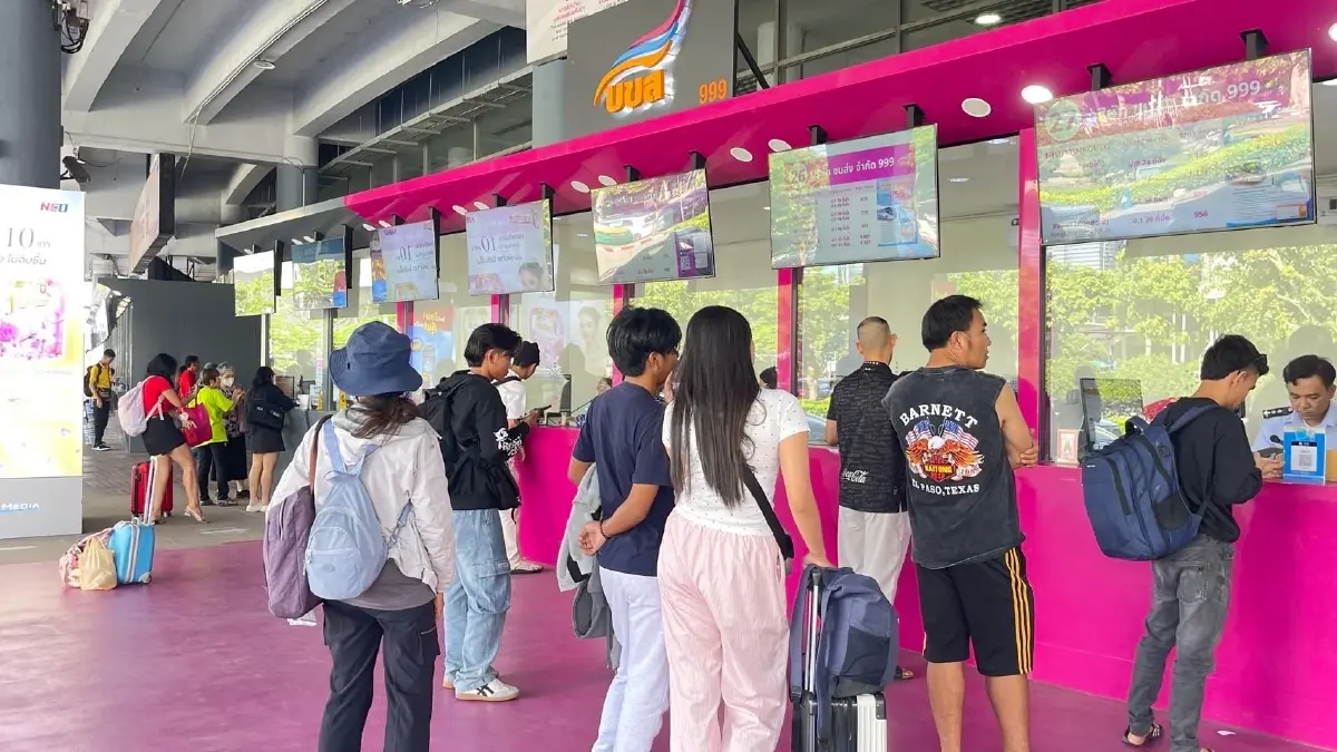 บขส. ร่วม “ไทยช่วยไทยพลัส” เริ่ม 1 มิ.ย. ซื้อตั๋วผ่านแอป เป๋าตัง รัฐช่วยจ่าย 60% ทุกเส้นทาง