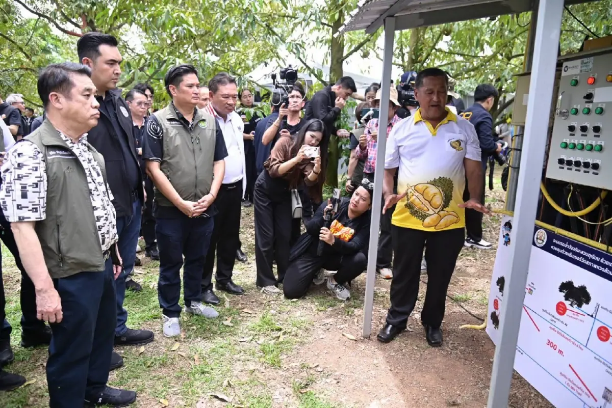 'สุริยะ' จัดทัพทุเรียนไทย ชูคุณภาพ 4 ไม่ มุ่งเป้า 1.5 แสนล้าน