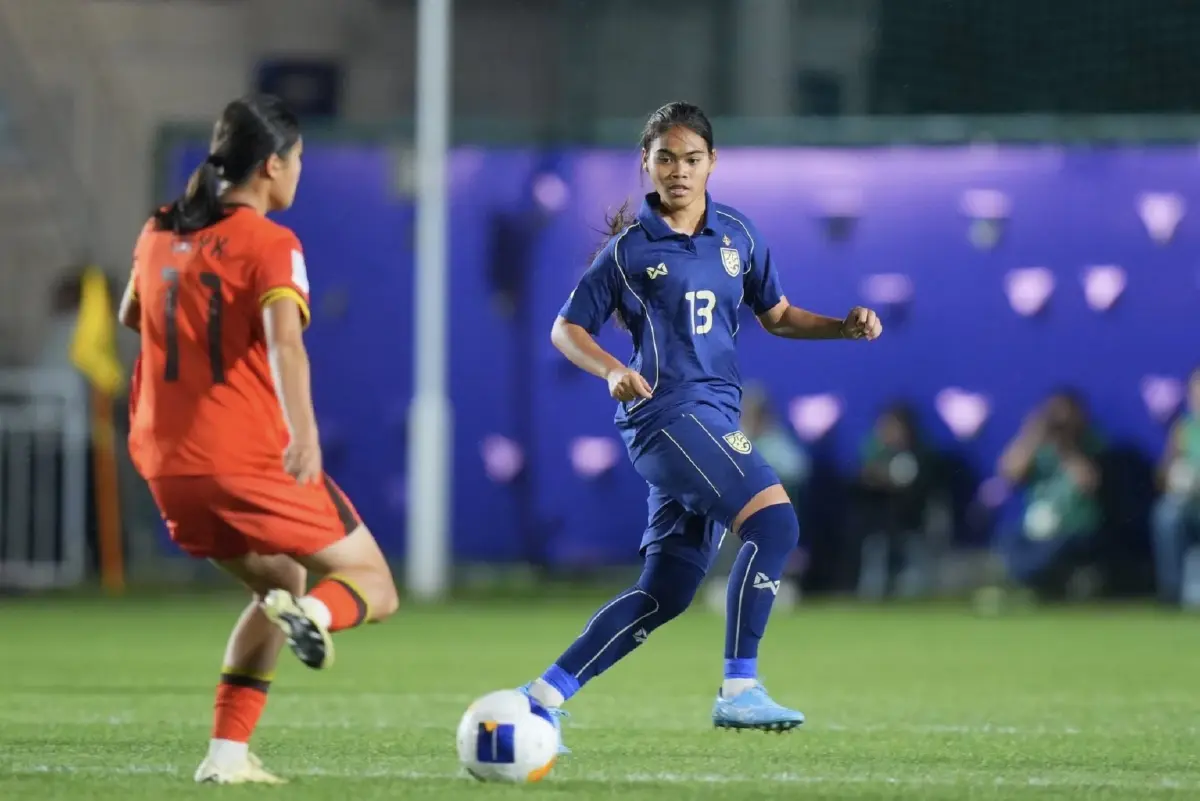 ผลบอล ฟุตบอลหญิงไทย U17 พ่าย จีน 0-6 จบที่ 3 กลุ่มเอ ศึกชิงแชมป์เอเชีย