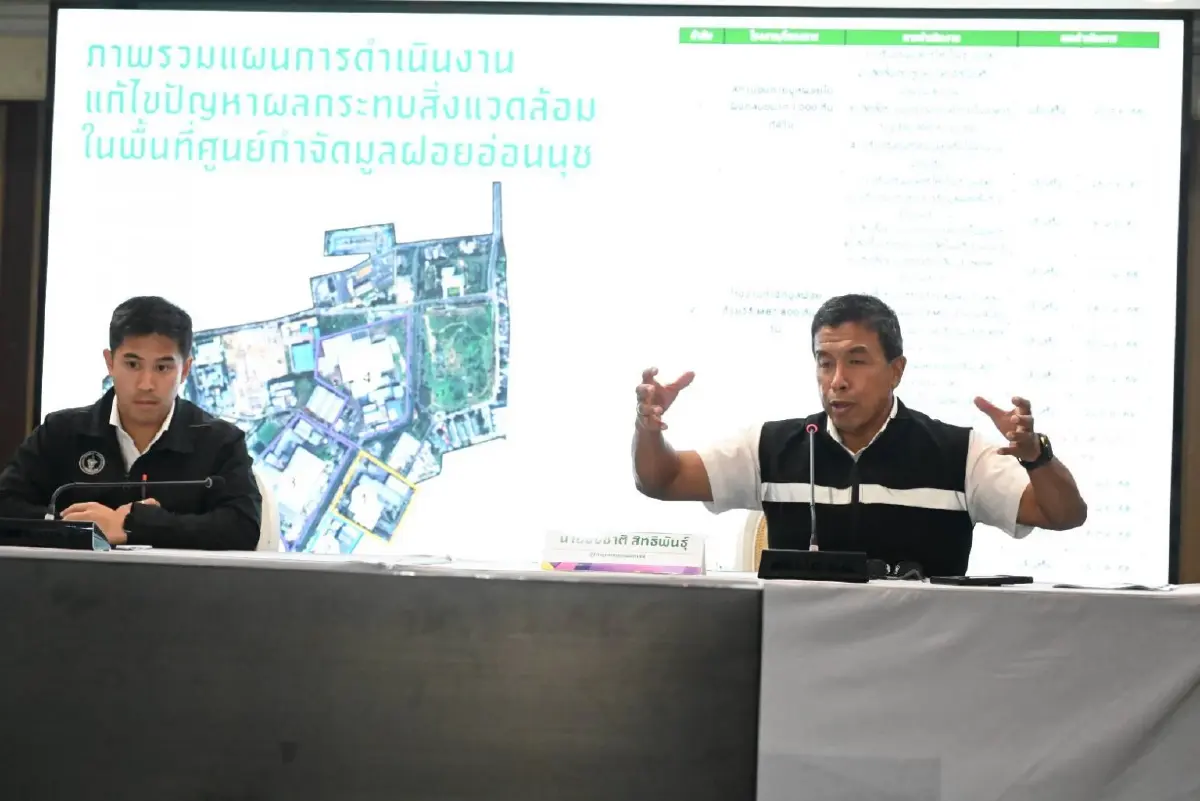 'ชัชชาติ' ลั่นแก้ปัญหากลิ่น-ควัน โรงขยะอ่อนนุช สั่งปรับจริง