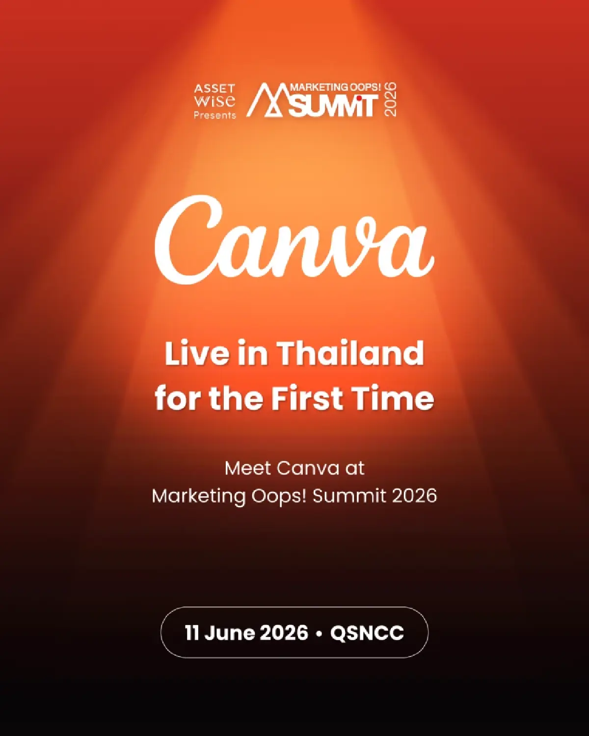 Marketing Oops! Summit 2026 + Canva + ถกไม่เถียง ดีเดย์ 11 มิ.ย. นี้