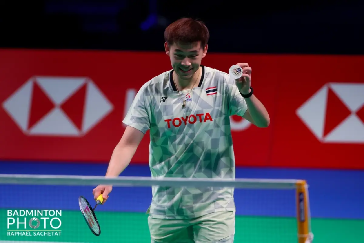 LIVE ถ่ายทอดสด แบดมินตัน วิว กุลวุฒิ พบ ยูได โอคิโมโตะ THAILAND OPEN 2026