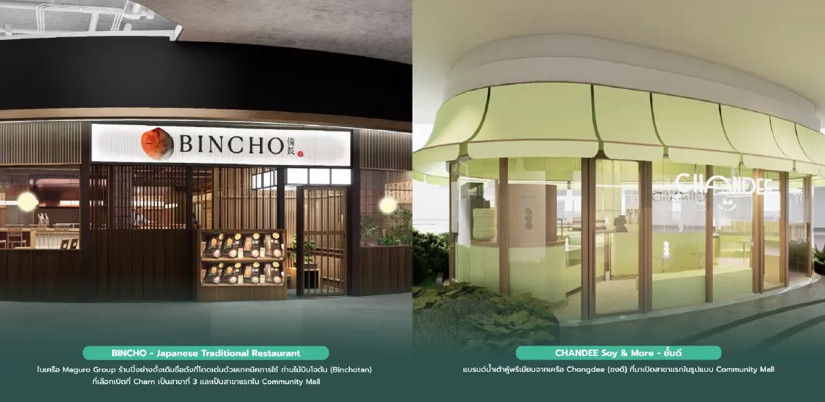 'Charn แจ้งวัฒนะ' ดึง Sizzler Sun & Moon, Bincho จาก Maguro แบรนด์ดังแห่ปักหมุดเพียบ