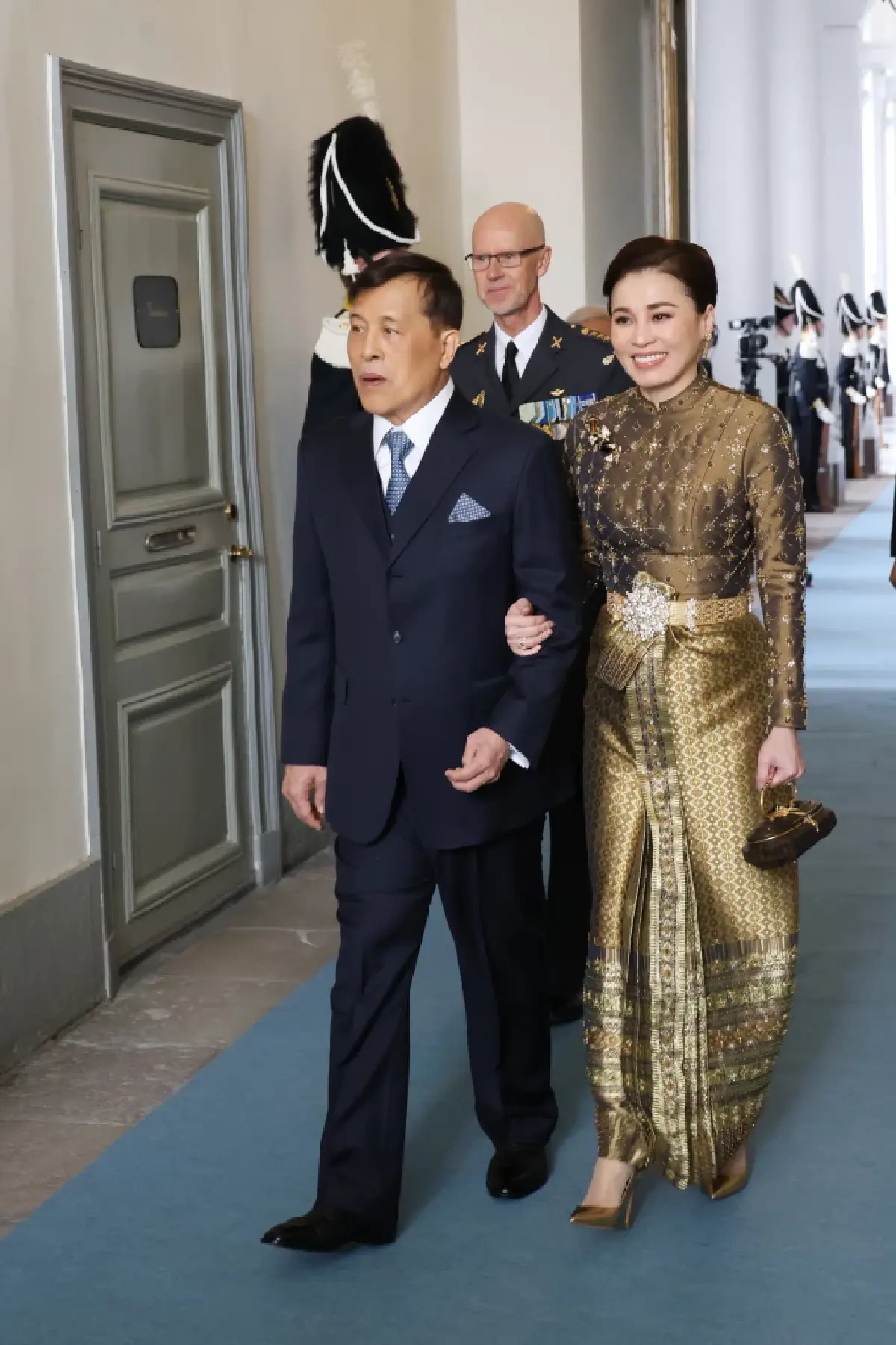ในหลวง-พระราชินี ทรงร่วมงานพระราชพิธี 80 พรรษา สมเด็จพระราชาธิบดีคาร์ลที่ 16 กุสตาฟแห่งสวีเดน