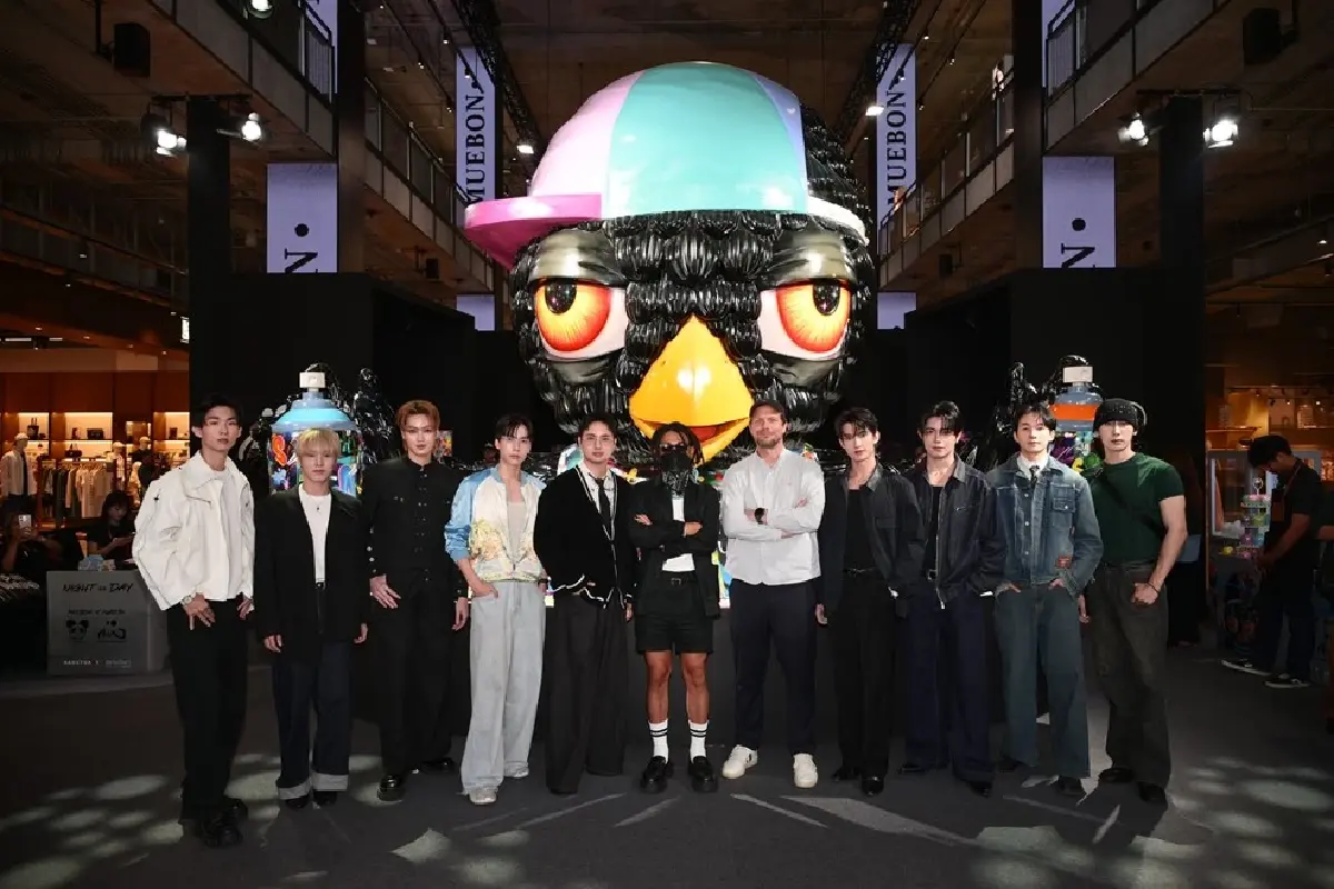 MUEBON x Martin Whatson เมื่อสตรีทอาร์ตไทยและนอร์เวย์มาบรรจบ