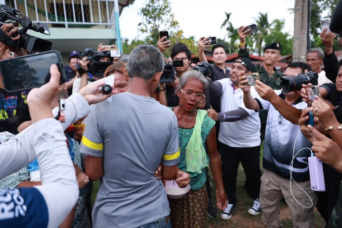 'ลุงโยชน์' เปิดใจทั้งน้ำตา เล่านาทีถูกทหารกัมพูชา ใช้ผ้าปิดตาจับขัง