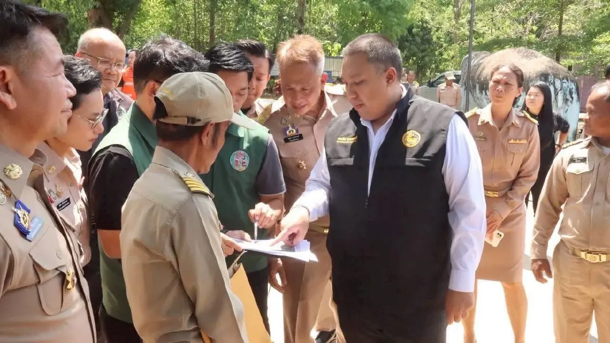 มท.2 ลงพื้นที่ “ปราสาทหลุ่งตะเคียน” โคราช สางปมพิพาทพื้นที่โบราณสถาน