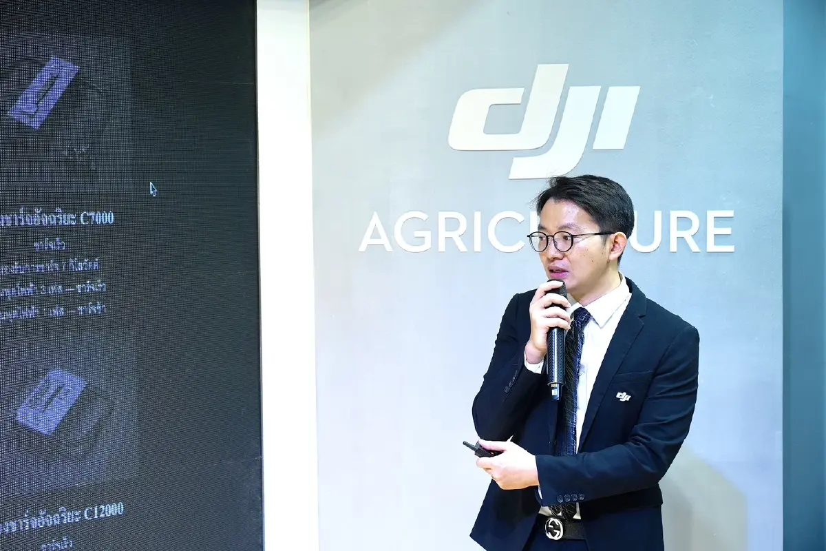 ก้าวล้ำไปอีกขั้น! DJI เปิดตัวโดรนเรือธง “Agras T55 & T100” แบตคู่ ใช้งานง่าย ปลอดภัย
