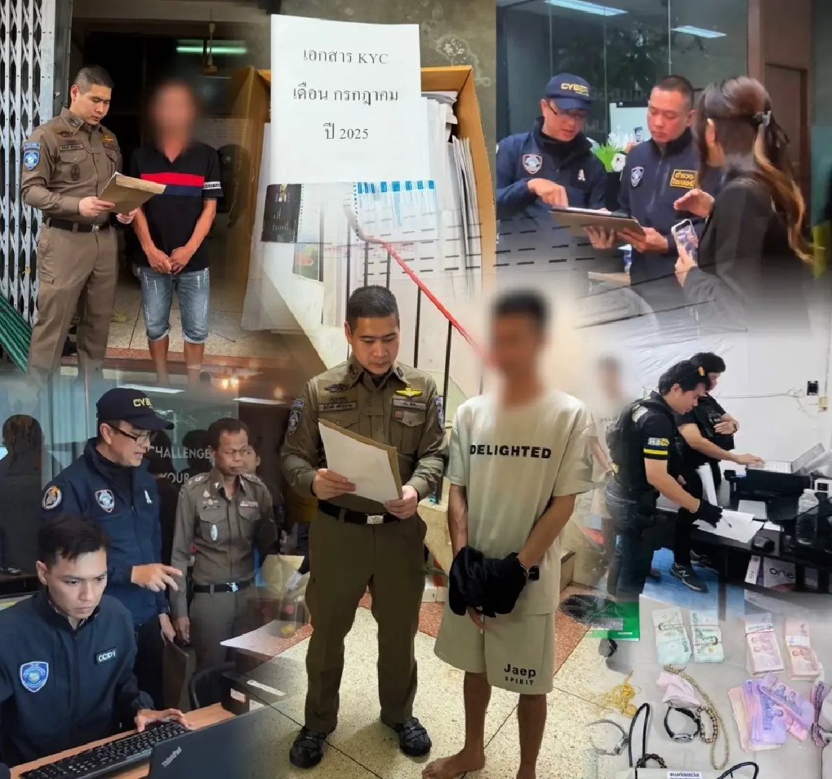 เงินหมุนเวียน 2.7 พันล้าน เบื้องหลังทลาย 3 เครือข่ายเว็บพนันรายใหญ่