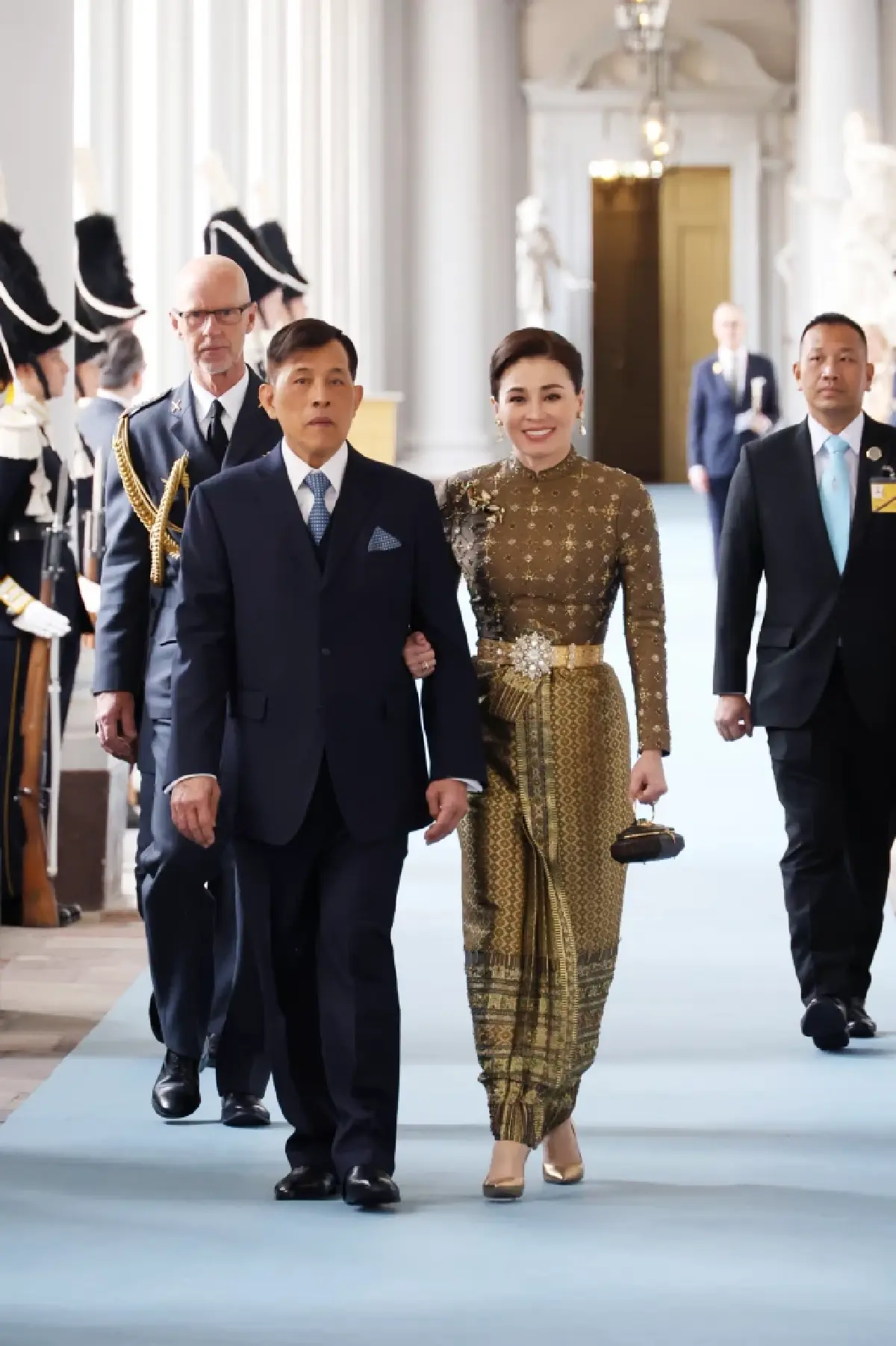 ในหลวง-พระราชินี ทรงร่วมงานพระราชพิธี 80 พรรษา สมเด็จพระราชาธิบดีคาร์ลที่ 16 กุสตาฟแห่งสวีเดน