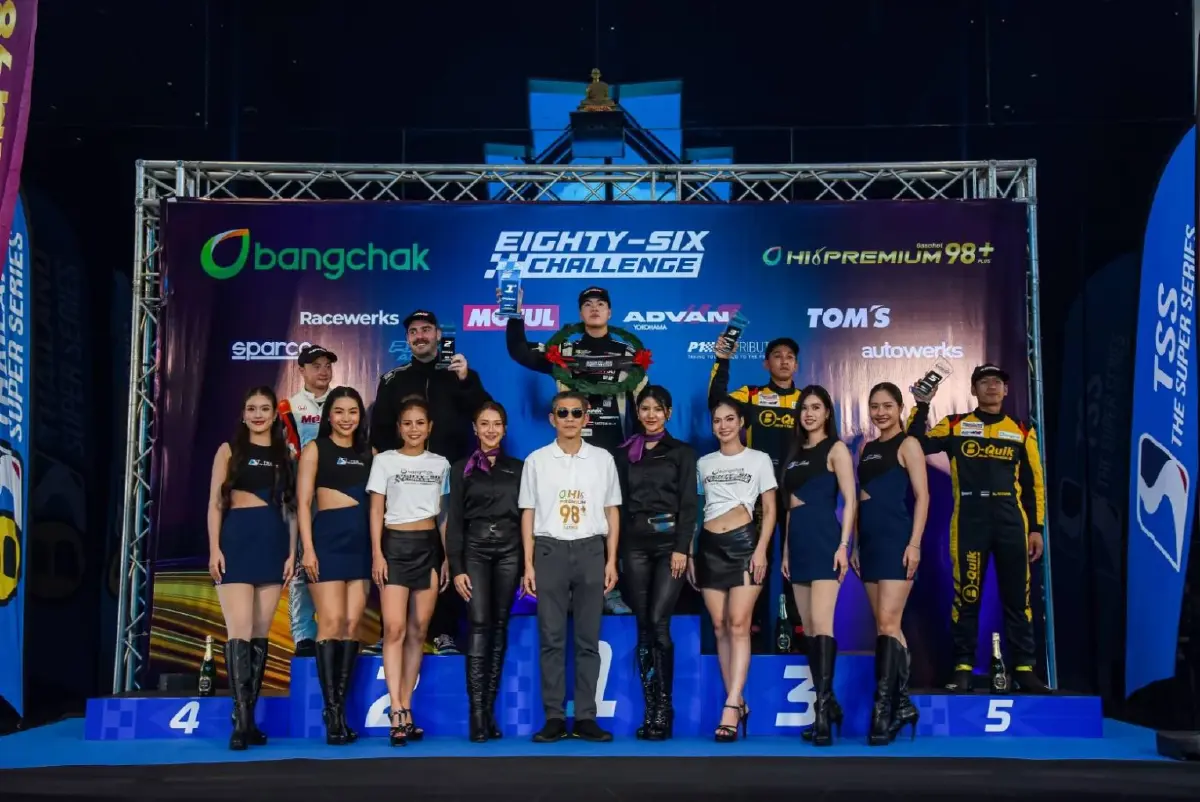 บางจากฯ นำเกมน้ำมันพรีเมียม สู่สนามแข่งมอเตอร์สปอร์ต