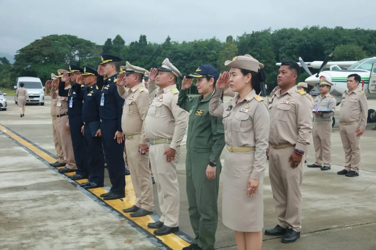 องคมนตรีติดตามฝนหลวง-แผนปรับปรุงสนามบินท่าใหม่ จันทบุรี,
