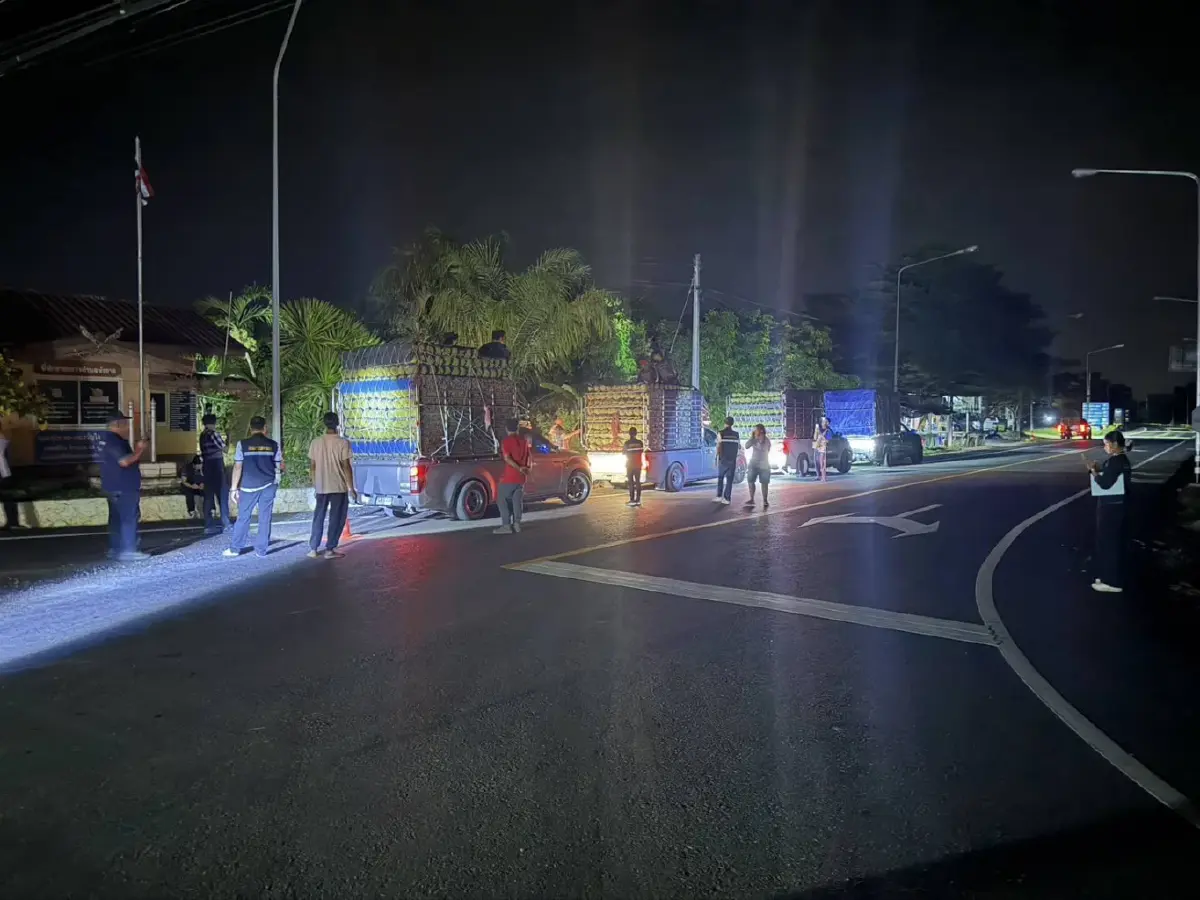 ตั้งจุดตรวจสกัดทุเรียนอ่อน คุมเข้มคุณภาพก่อนออกสู่ตลาด