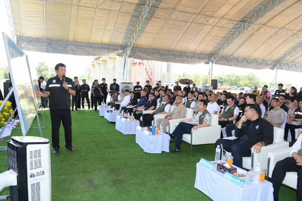 กรมชลฯ เดินหน้าปรับปรุง ประตูระบายน้ำบ้านสามพร้าว เพิ่มศักยภาพการจัดการน้ำ