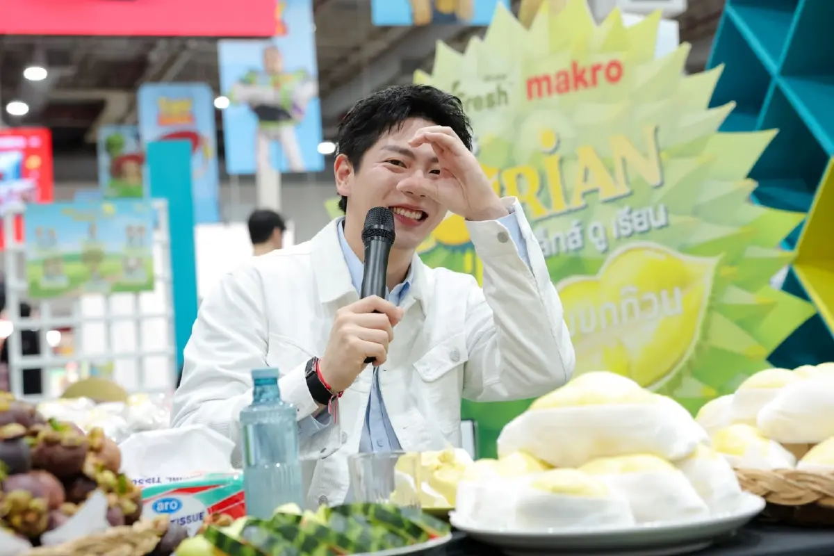 ‘แม็คโคร’ กับแผนการตลาด ดึงไอดอล T-Pop โปรโมททุเรียนไทย