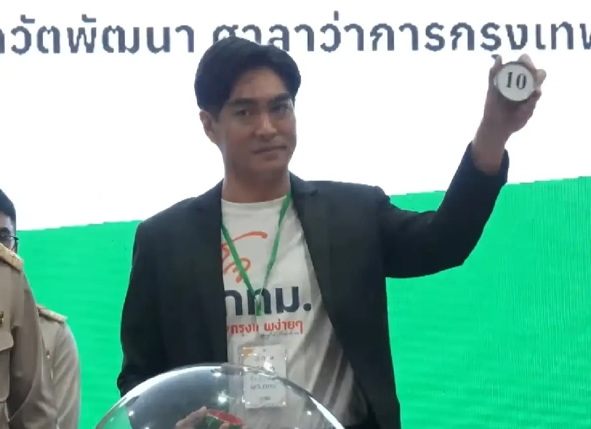 ‘ชัชชาติ’ ได้เบอร์ 9 ชิงผู้ว่าฯ กทม. ‘ชัยวัฒน์’ 10 ‘อนุชา’ 5