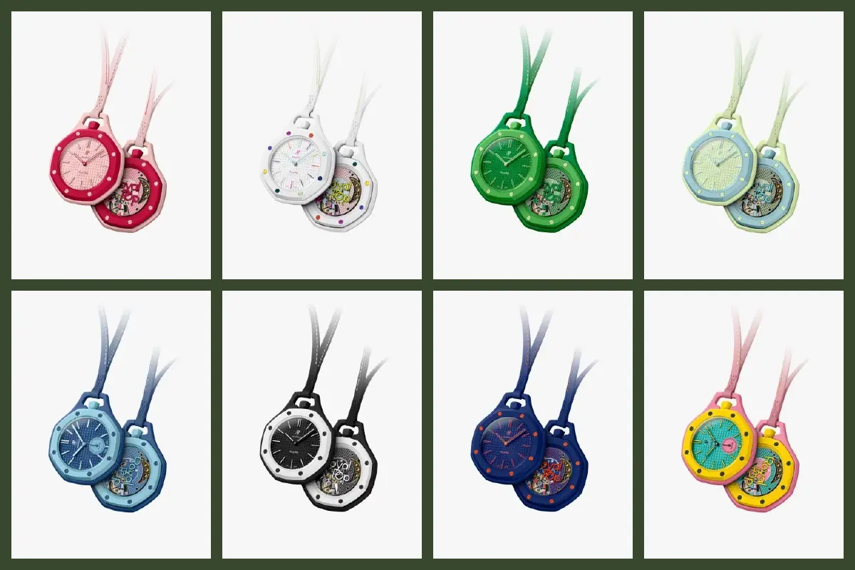 AP x Swatch 'Royal Pop' นาฬิกาพก 8 สีสุดป๊อป เคาะราคา 400 ดอลลาร์