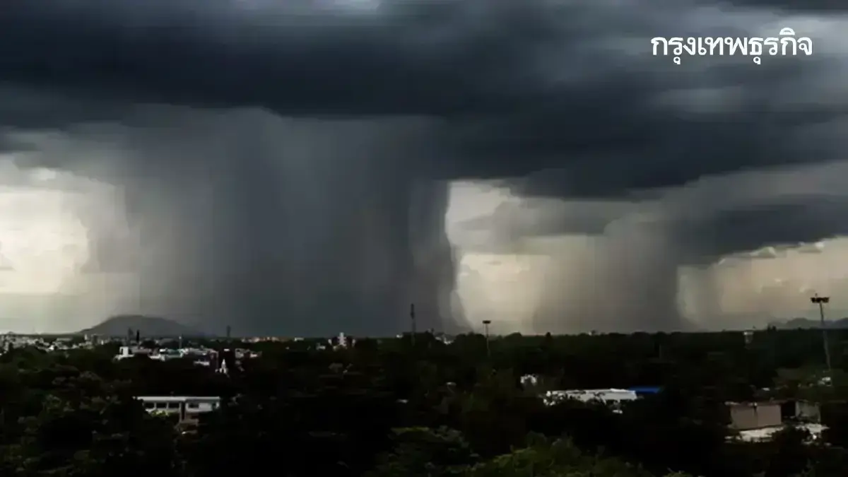 อุตุฯ เตือนด่วน พายุฝนตกหนัก 20% กทม. - ตะวันออก กระทบไทย 56 จังหวัด