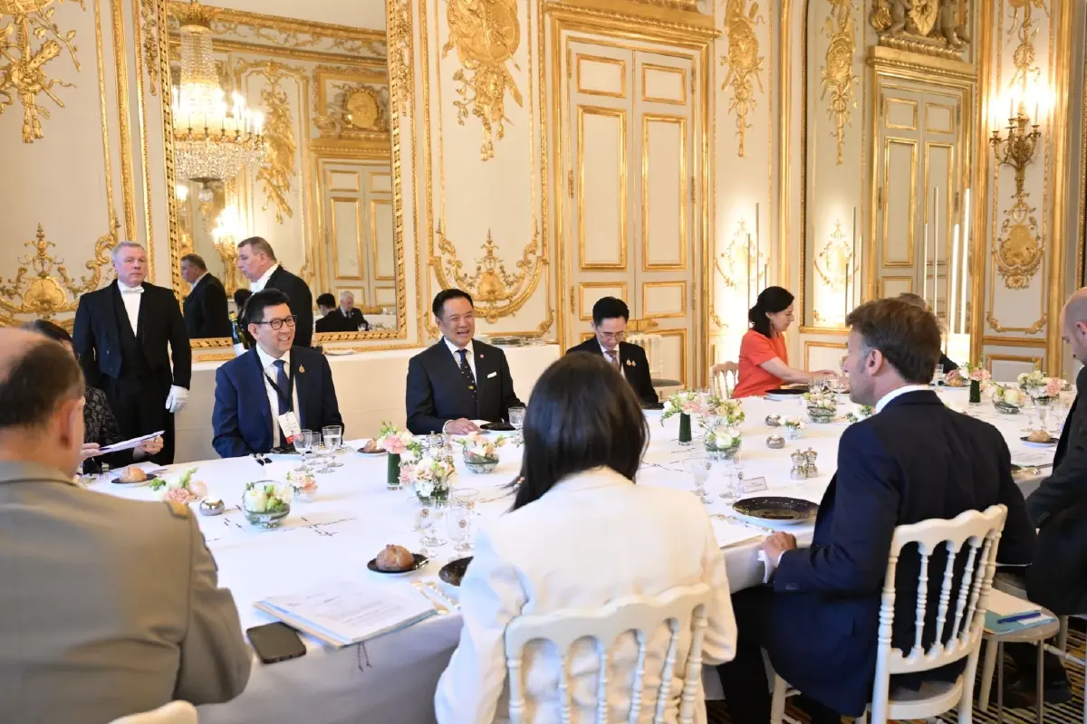 อนุทิน หารือปธน. ฝรั่งเศส เดินหน้ายกระดับความสัมพันธ์ไทย–ฝรั่งเศส เพิ่มความร่วมมือเศรษฐกิจ