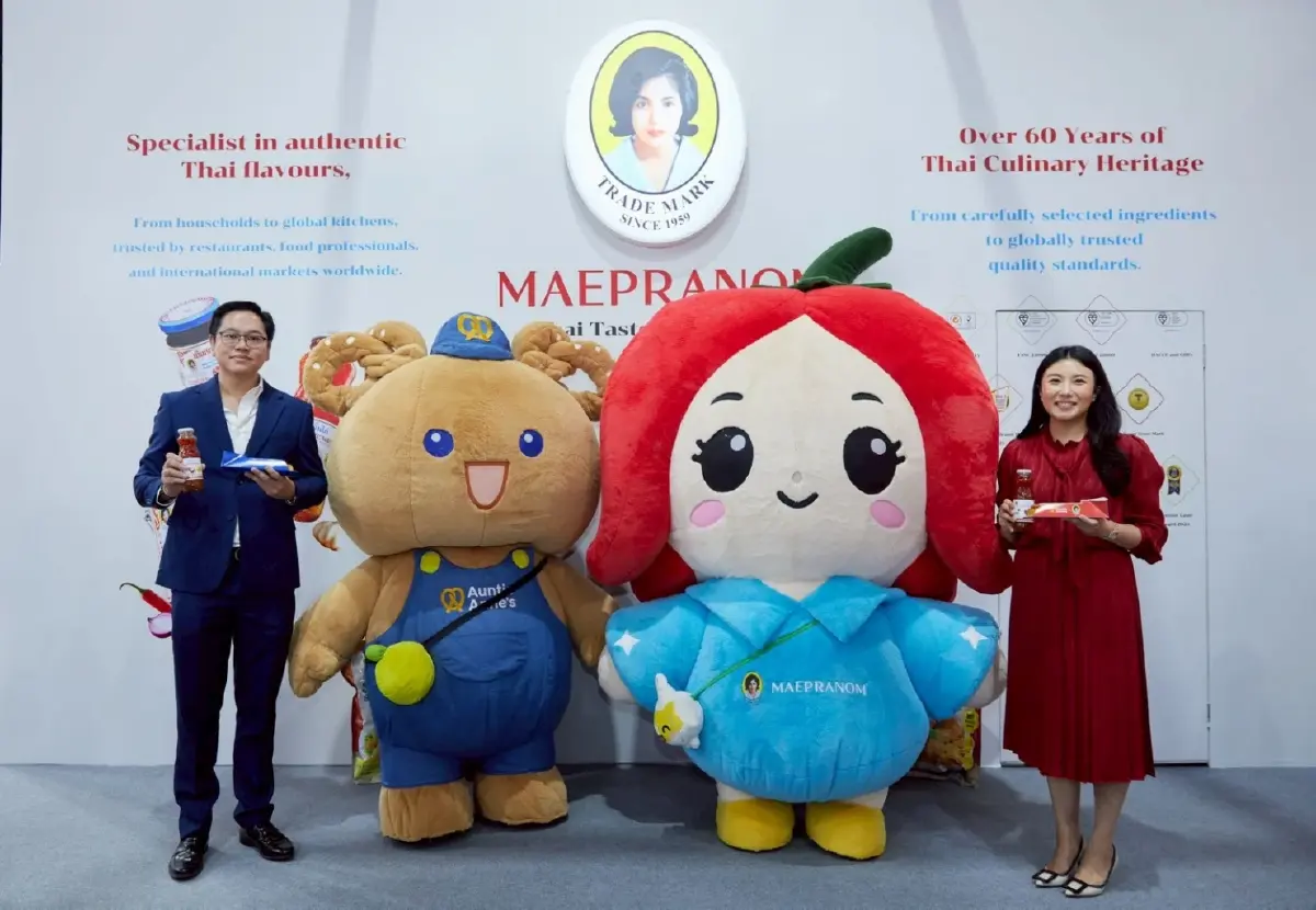 แม่ประนอม เปิดตัวมาสคอตแบรนด์ครั้งแรก ในงาน THAIFEX 2026