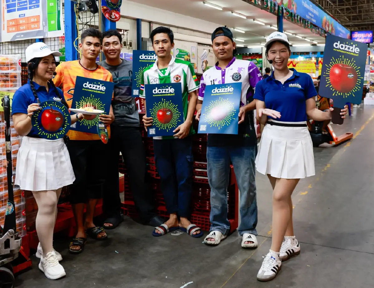 บุกตลาดไทยปี 2 แอปเปิลแดซเซิลกางแผนเชิงรุกเจาะค้าส่งค้าปลีก
