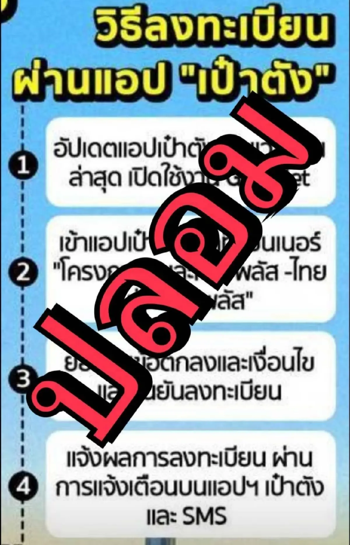 ไม่ใช่แล้ว! รัฐเตือน เปิดลงทะเบียนคนละครึ่งพลัส 2 พ.ค.69 หลังว่อนเน็ต