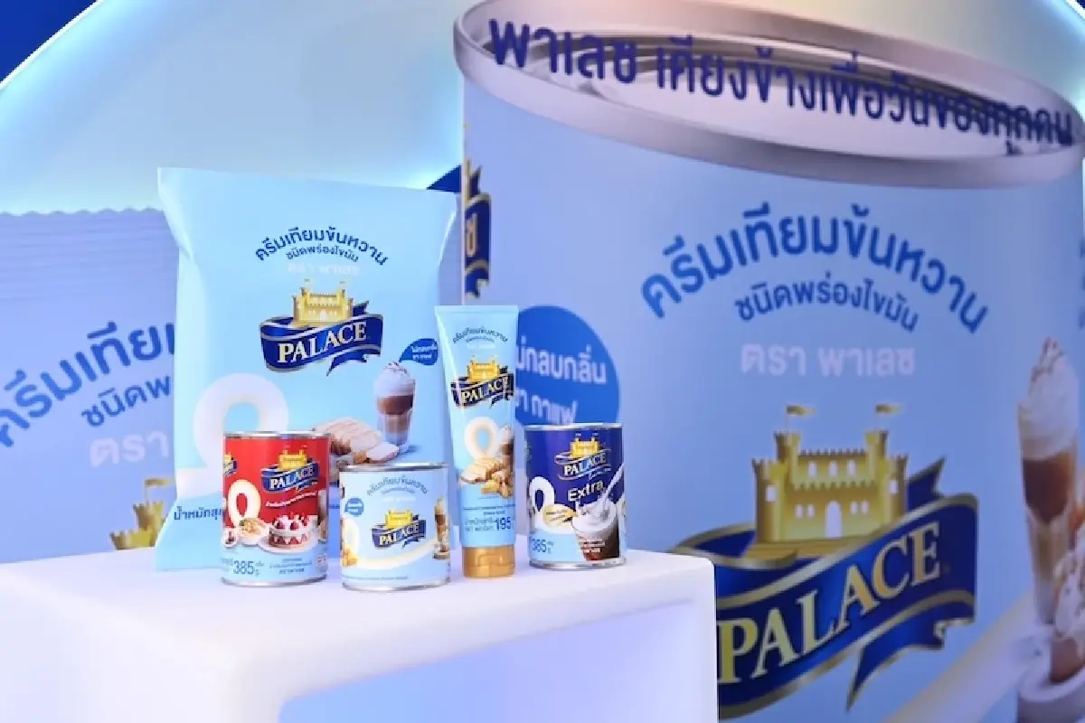 'พาเลซ' รีเฟรชแบรนด์ ลุยหนักตลาดนมข้นหวาน ครีมเทียม ดันยอดขาย 2,000 ล้านบาท